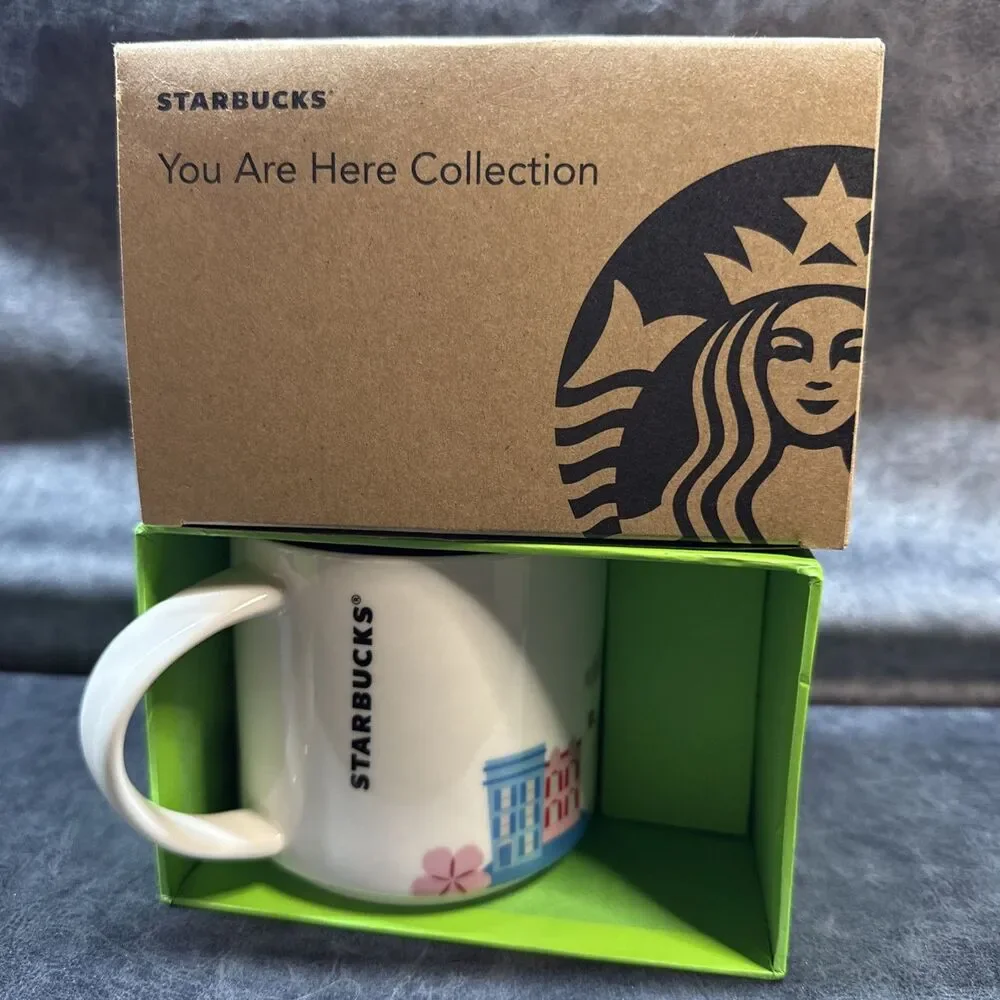 Starbucks Washington D.C. You Are Here YAH Series 14 oz Coffee Mug New In Box - Picture 2 of 3